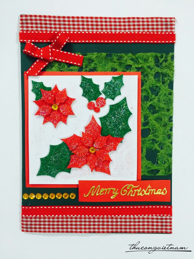 Thiệp Noel Hoa Trạng Nguyên